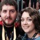 Dean and Hayley with Dean's medal